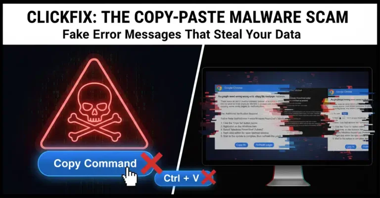 What Is ClickFix? The Scam That Tricks You Into Hacking Yourself